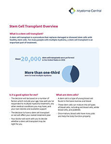 Stem Cell Transplant Overview